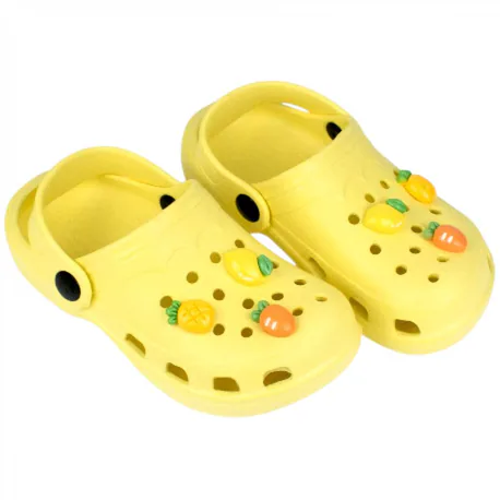 Zueco de Goma Niño con Adornos Plano Jomix Shoes SP10807 y SB10806