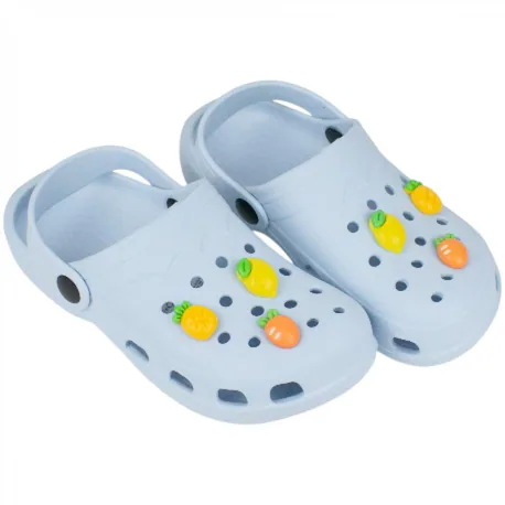 Zueco de Goma Niño con Adornos Plano Jomix Shoes SP10807 y SB10806