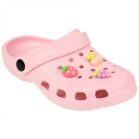 Zueco de Goma Niño con Adornos Plano Jomix Shoes SP10807 y SB10806