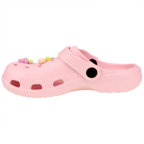 Zueco de Goma Niño con Adornos Plano Jomix Shoes SP10807 y SB10806